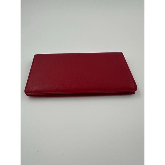 Chanel Classic Long Wallet Red Caviar Leather with Gold CC Logo - Picture 3 of 8